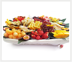 סלסלת פירות לונג איילנד - מגשי פירות מעוצבים