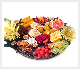 סלסלת פירות טובגו סלסלת פירות טזמניה - מגשי פירות מעוצבים